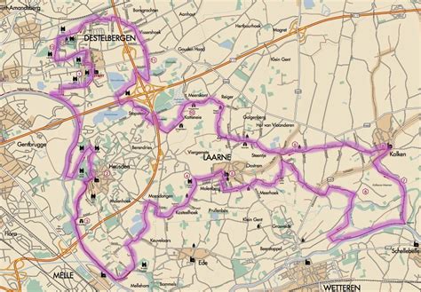 kastelenroute destelbergen|Fietsen langs kastelen 